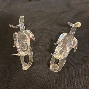 Original Hand Blown Glass Cats
